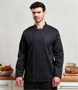 Premier Coolchecker Long Sleeve Chefs Jacket